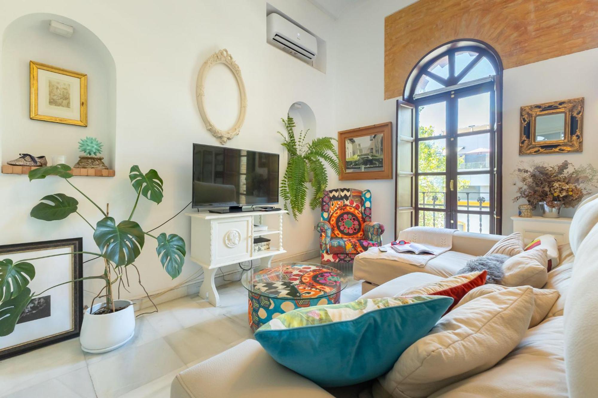 Charming 2 Bedroom Boutique Triplex Apartment With Private Terrace At Seville City Center By Ocityzen Екстер'єр фото